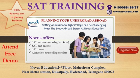 Best SAT Training In Kukatpally, KPHB & Hyderabad.