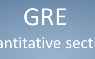 GRE Quantitative Reasoning section