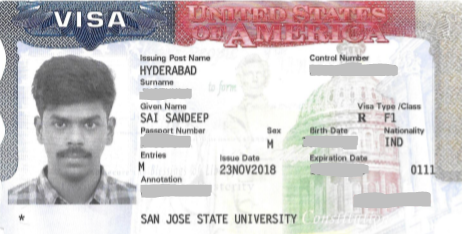 Sandeep student visa Novus Education