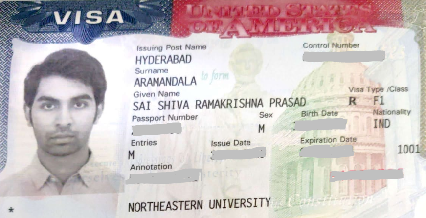 Sai Shiva student visa Novus Education