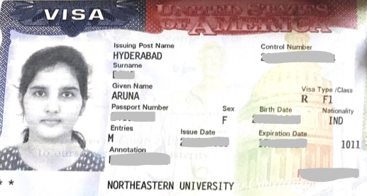 Aruna student visa Novus Education