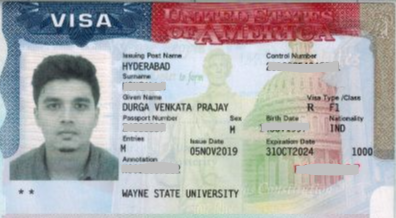 Prajay student visa Novus Education