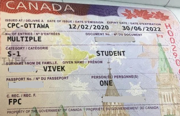 Vivek student visa Novus Education