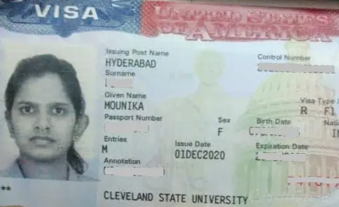 Mounika student visa Novus Education