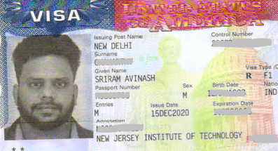 Avinash student visa Novus Education