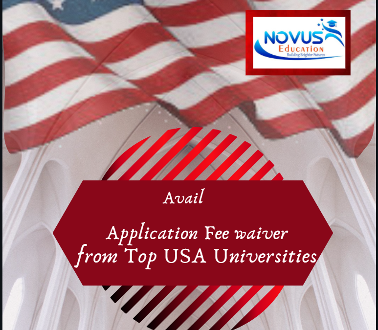USA Universities – Application Fee Waiver list